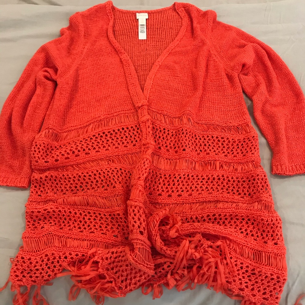 3 Chico’s sweaters bundle